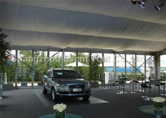 Double PVC Cover Large Outdoor Tent 850g / Sqm For Car Exhibition Event