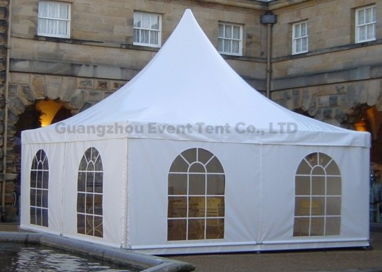 White Outdoor Party Tent For Advertising , Heavy Duty Waterproof Gazebo SGS
