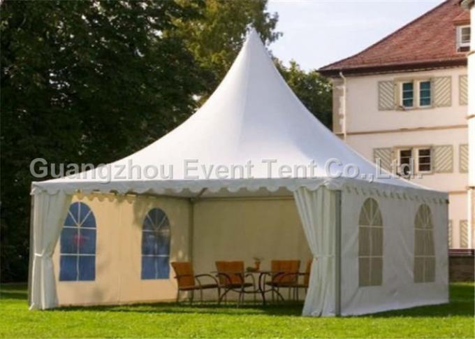 10 x 10 m large aluminum structure large wedding pagoda tent for sale with white cover