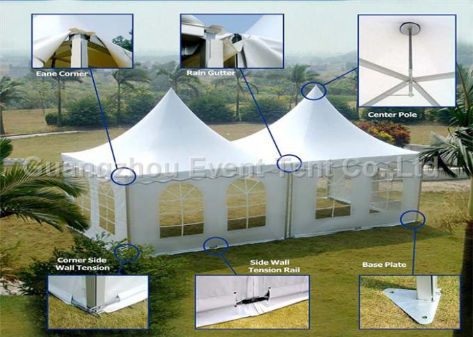 8m , 9m , 10m Pagoda tent Outdoor camping Tent Hotel Building Mobile House For Catering party
