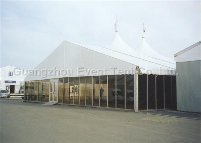 500 People Wedding Party Tent White marquee With Durable PVC Fabric Waterproof Cover