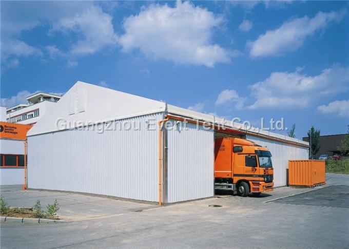 Folding Outdoor Warehouse Tent for  workshop With Polyester Coated Waterproof PVC Fabric