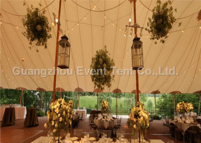 Easy Installation Freeform Stretch Tent With Wedding Decorations Waterproof