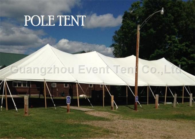 30m Big White Freeform Stretch Tent With Blocked - Out Sunshine Roof Cover