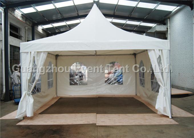 Durable garden marquee pavilion pagoda party tent with logo printed for exhibition event