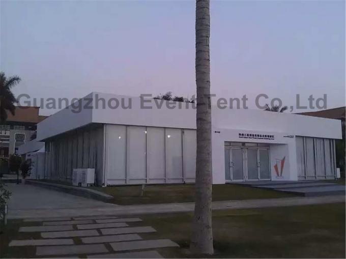 Custom Event Tents PVC Wall 1000 People Capacity  For Temporary Exhibition