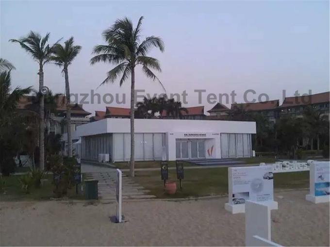 Custom Event Tents PVC Wall 1000 People Capacity  For Temporary Exhibition