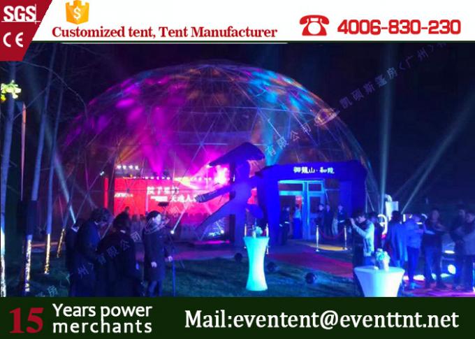 Large economic Geodesic Dome Canopy Tent for camping party outdoor promotion