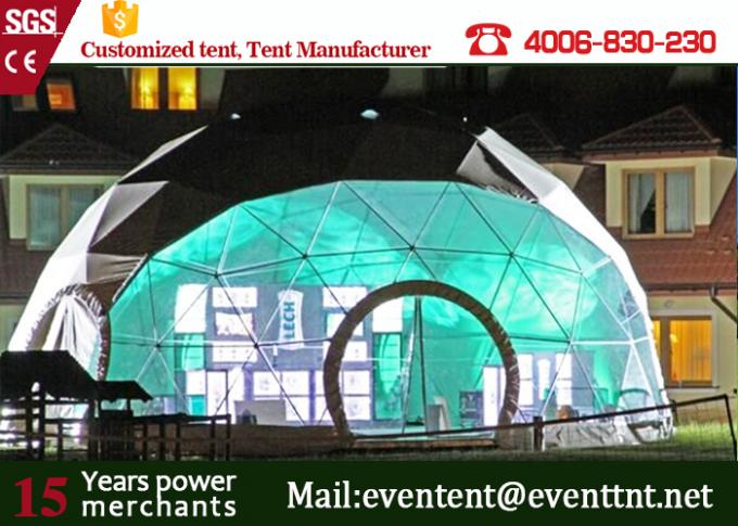 Outdoor large Geodesic dome marquee circus tent event tent camping family tent for sale