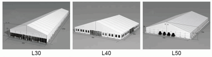 10x10m Fire Retardant Outdoor Tent , Conference / Exhibition / Trade Show Tents