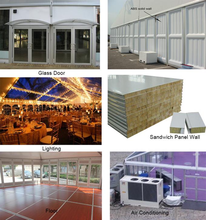 40x50 Fire Retardant Large Outdoor Tent , Conference / Exhibition / Trade Show Tents