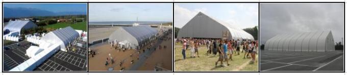 UV Resistance / Fire Retardant Large Outdoor Tent 16*45m Exhibition Tents