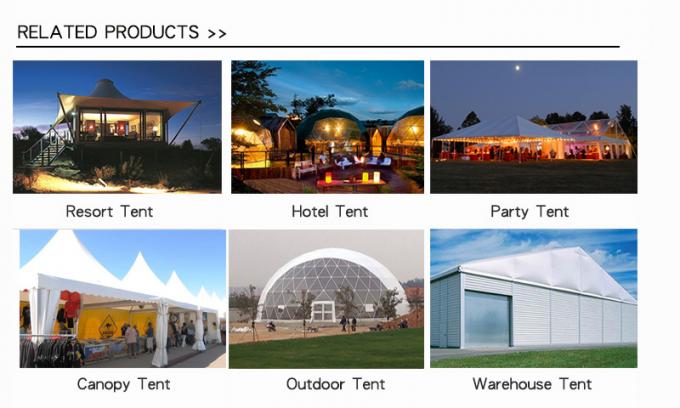 Rustless 20x30 Wedding Party Tent Outdoor Event Marquee With PVC Wall