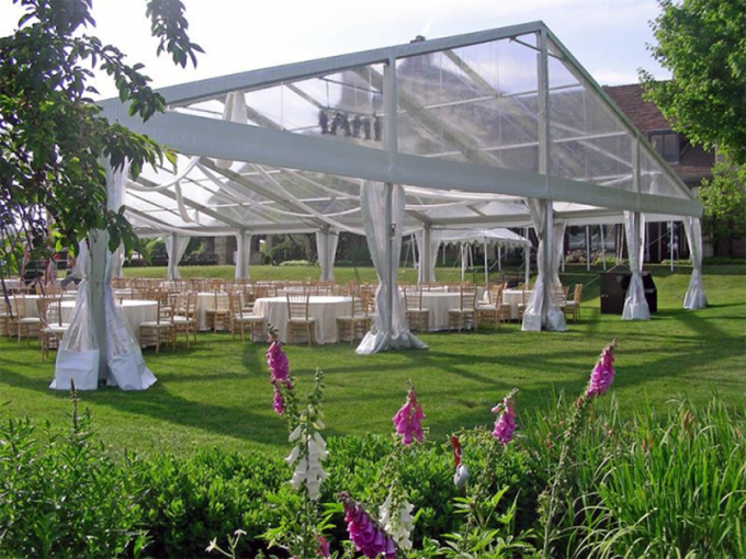High quality waterproof clear roof wedding tent 20x30m for sale