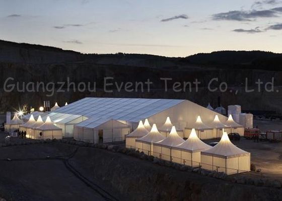 China Luxury Waterproof Heavy Duty Gazebo Canopy , All Sizes Outdoor Tents For Events supplier