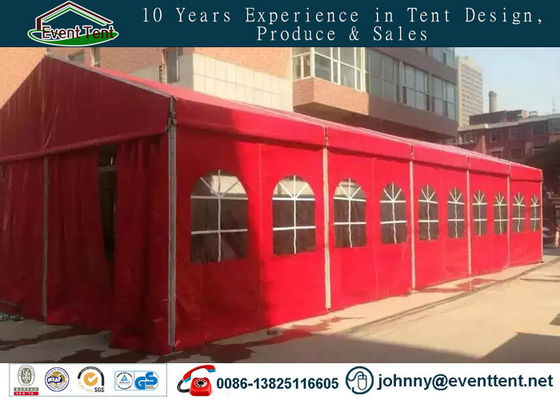 China Red color 10x40m aluminum frame wedding party tent marquee party tent supplier