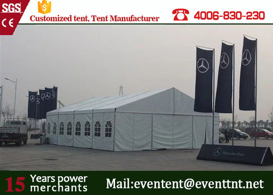 China Temporary Warehouse Structures Outdoor Warehouse Tent Solar Folding White CE supplier
