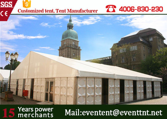 China Big Strong Wind-resistant A Frame Tent for Commercial Storage for temporary workshop supplier