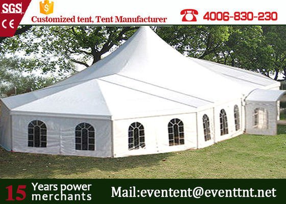 China Movable Workshop High Peak Tent Steel Frame Material Outdoor Shade Canopy supplier