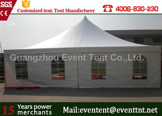 China 15 x 15 m aluminum pagoda party tent for car shelter or carport and auto trade show supplier