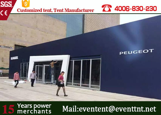 China Custom Event Tents PVC Wall 1000 People Capacity  For Temporary Exhibition supplier
