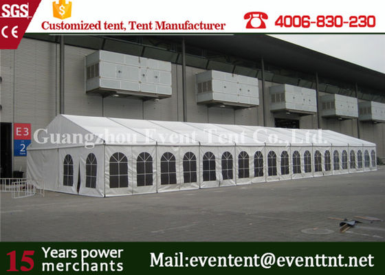 China 20 X 30 Meters Second Hand Party Tent With Glass Doors / Air Conditioner for events supplier