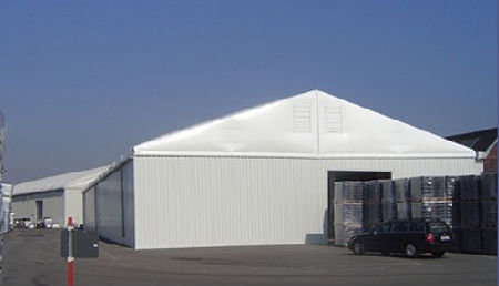 China High Reinforce Waterproof Aluminum Industrial Storage Tents 120x48x3mm supplier