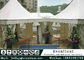 White Outdoor Party Tent For Advertising , Heavy Duty Waterproof Gazebo SGS supplier