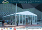 White Matt Fabric Covering Wedding Party Tent With Ventilation 30 X 40m supplier