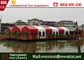 Modular Type A Frame Tent With Waterproof Fireproof Structur 25*100 Meter supplier