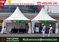 Professional high peak canopy arabic pogada tent 4 x 4m aluminum frame tent supplier