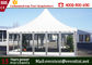 Event prefabricated hotel building special glass pagoda tent for exhibition supplier