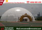 Temporary insulated structure dome tent, soundproof dome tent camping glamping supplier