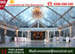 All Sizes Luxury Clear Span Tent Outside Customized With Simple Cassette Flooring supplier