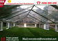 Large Transparent Party Tent With Glass Wall , Clear roof marquee For Wedding SGS supplier