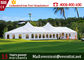 White cover 100 + people pagoda party tent with aluminum alloy for wedding event supplier