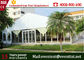 Outdoor Big  A Frame Tent PVC Fabric With Hot Dip Galvanized Steel Parts supplier