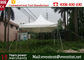 30m Big White Freeform Stretch Tent With Blocked - Out Sunshine Roof Cover supplier