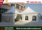 Solar Power Folding Camping Tent White , Luxury Sun Shade Tent For Beach supplier