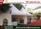 Used Outdoor Tent With Aluminum Profile , Commercial Gazebo Heavy Duty White Square supplier