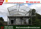 Large 35m width double decker tent for game match competion watch with aluminum frame supplier