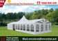 Adjustable Heavy Duty Tents White , High Peak Pole Tent For Large event party, hotel supplier