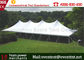 Instant Canopy High Peak Tent Aluminum Frame Material With Flowers Decoration supplier