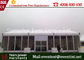 Large Clear Span Wide Custom Event Tents UV Resistant Glass Door For Auto Exhibition supplier