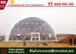 White Cover Customized Luxury Camping Tent European Style For Outdoor Hotel 30m Diameter supplier