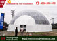 Dome Shelter Systems Geodesic Dome Tent With Hot Dip Galvanized Steel Structure supplier