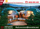 3-30m diameter large super dome tents, clear transparent dome tent for camping family supplier
