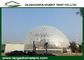 Outdoor Transparent Waterproof PVC Large Dome Tent With Aluminium Door supplier