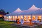 UV Resistance PVC Coated Polyester Fabric Wedding Party Tent 112mmx203mmx4mm supplier