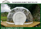Transparent 6m Geodesic Dome Tent Greenhouse With PVC Windows supplier